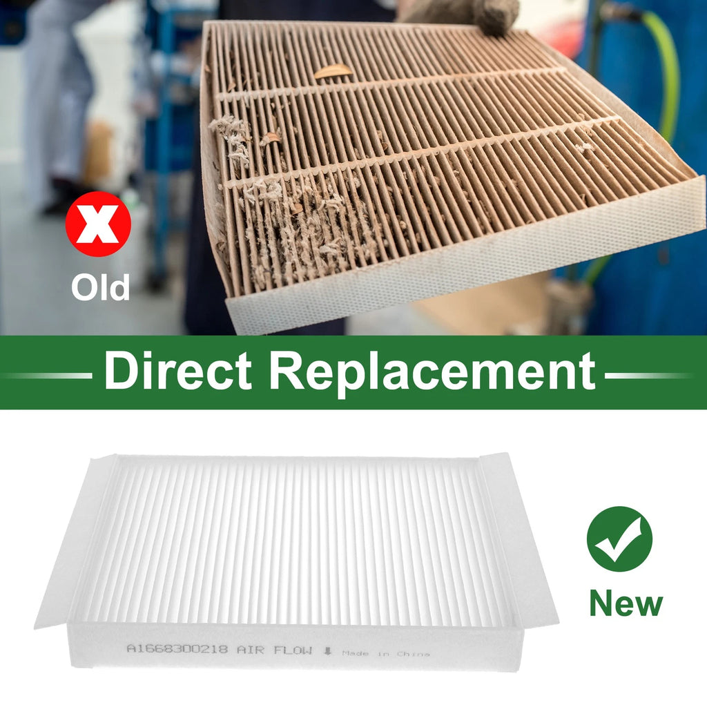 Cabin Air Filter No.1668300018 for Mercedes-Benz C-Class (W205) (2016–2018)