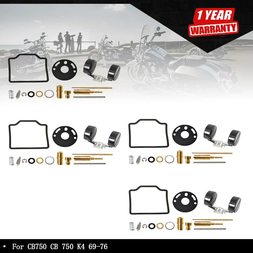 Set of 4 Carburetors for Honda CB750 (1969–1976)