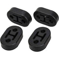Set of 4 Rubber Exhaust Tail Pipe Mount Bracket Hanger Bushing Insulator