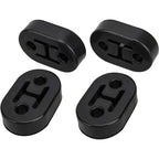 Set of 4 Rubber Exhaust Tail Pipe Mount Bracket Hanger Bushing Insulator