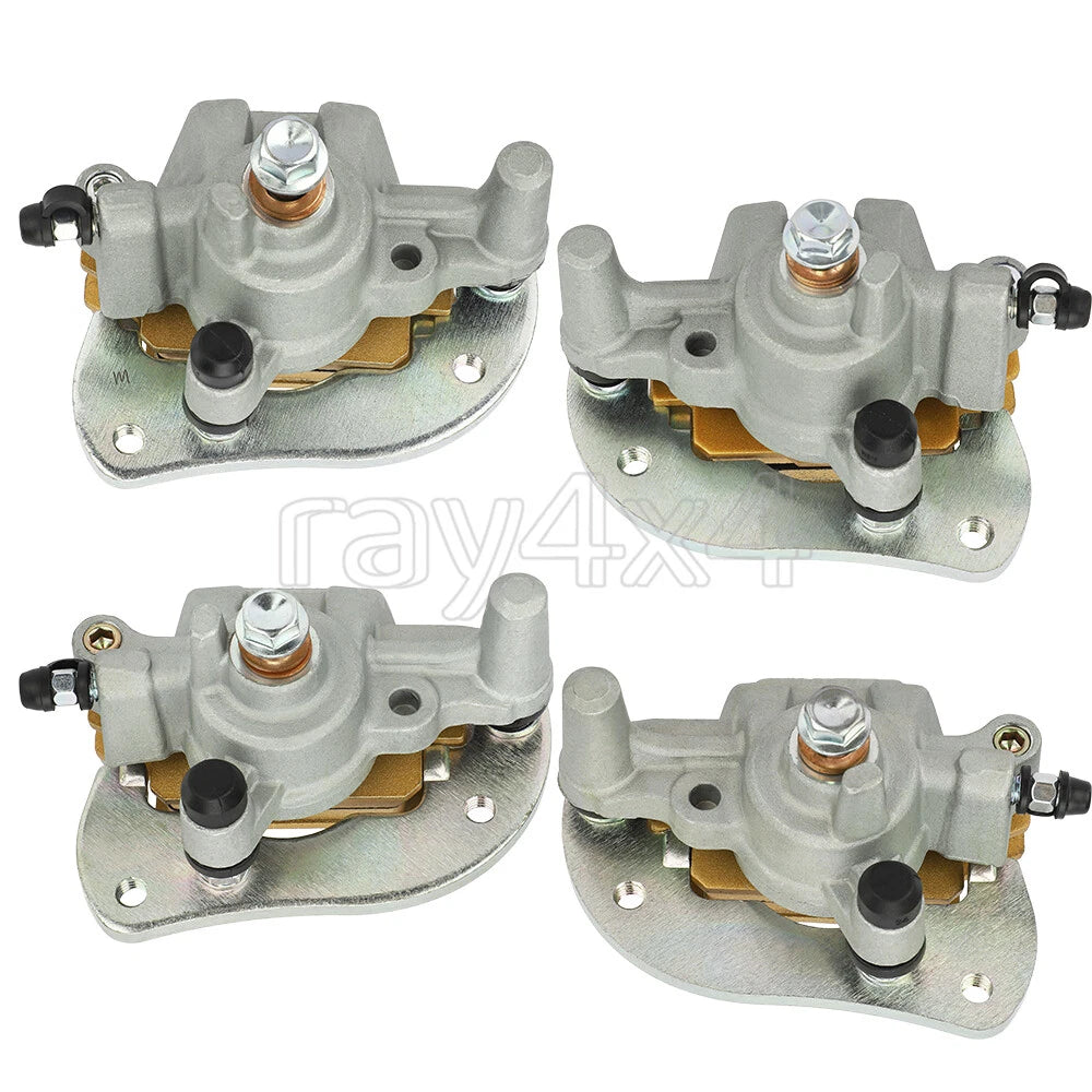 Front & Rear Brake Calipers for Yamaha Grizzly 550 (2009–2014) Grizzly 700 (2007–2020)