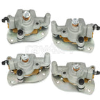Front & Rear Brake Calipers for Yamaha Grizzly 550 (2009–2014) Grizzly 700 (2007–2020)