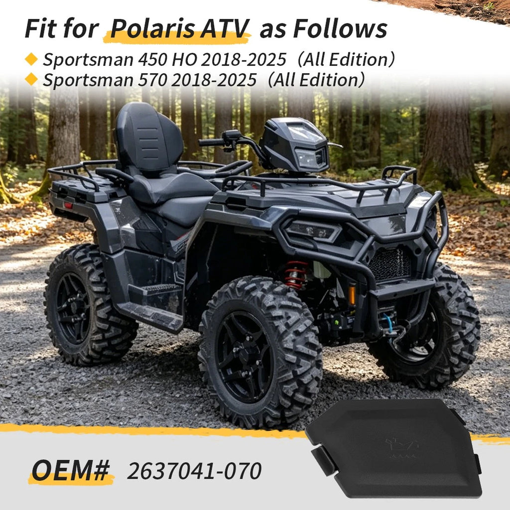 Black Access Door Panel for Polaris Sportsman 450 HO / 570 (2018–2025) 2637041-070