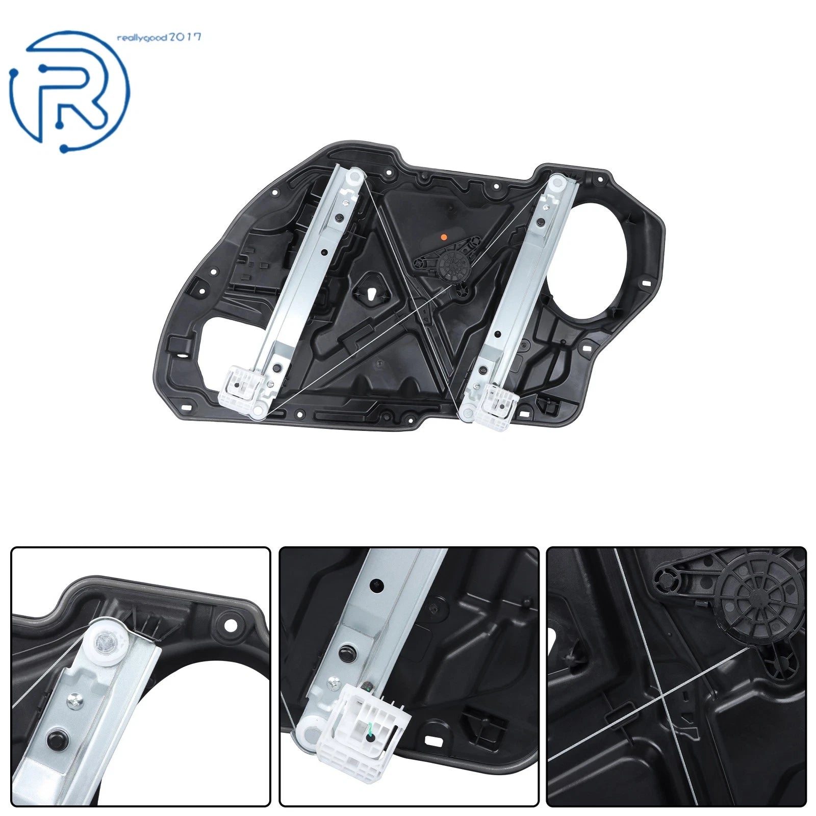 Front Left Power Window Regulator with Panel for Dodge Charger Chrysler 300 (2011–2021)