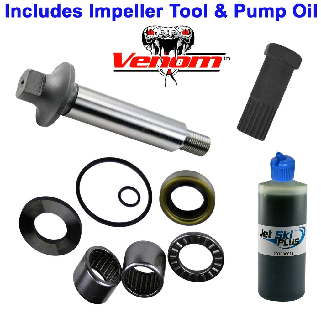Jet Pump Rebuild Kit for SeaDoo GTX LTD (1999) w/ Shaft, Tool, Oil