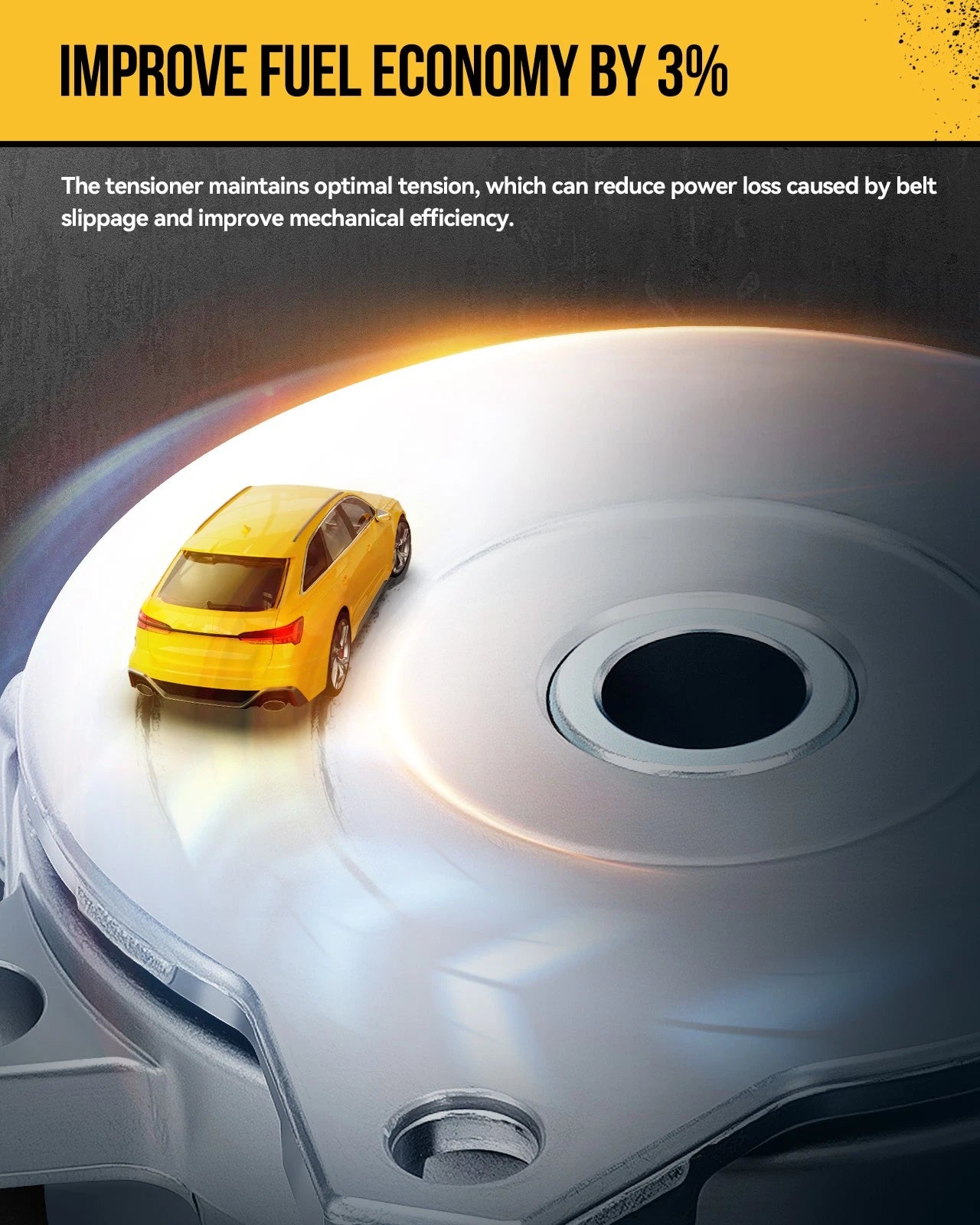 Belt Tensioner with Pulley for Ford Escape (2005–2007) (2005–2007)