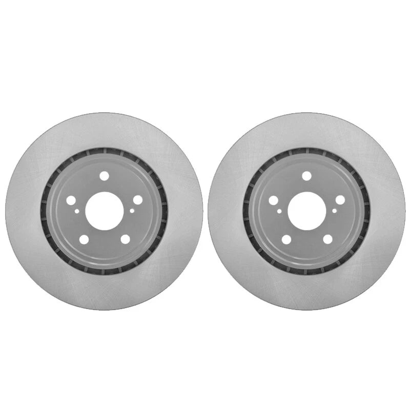 Set of 2 Front 320mm Vented Disc Brake Rotors for Toyota Lexus (OEM)