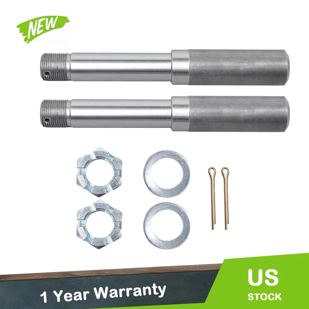 2-Pack Round Trailer Spindle for BT8 (Fits 1.25" Shank)