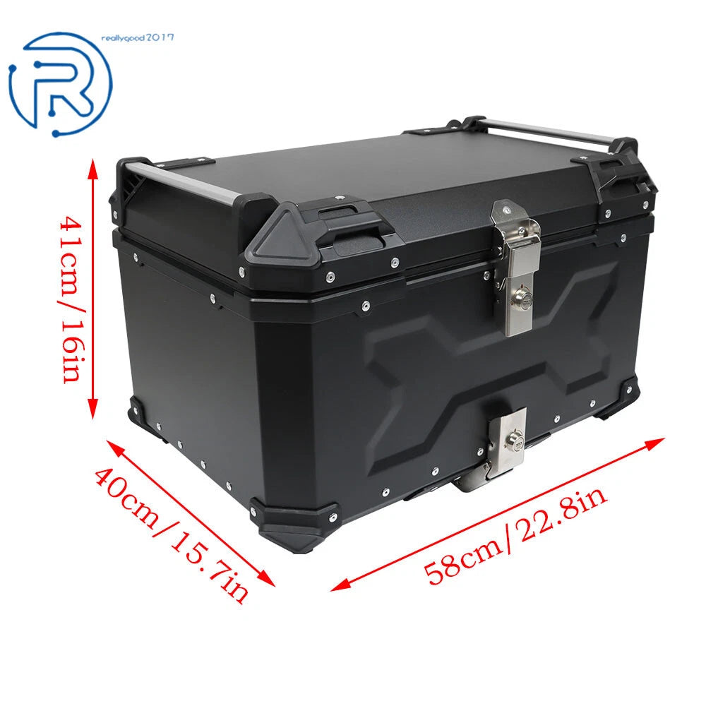 65L Waterproof Motorcycle Luggage Tail Box for Scooter