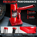 3 Ton Red 14.5" Manual Hydraulic Bottle Jack for Automotive Repair
