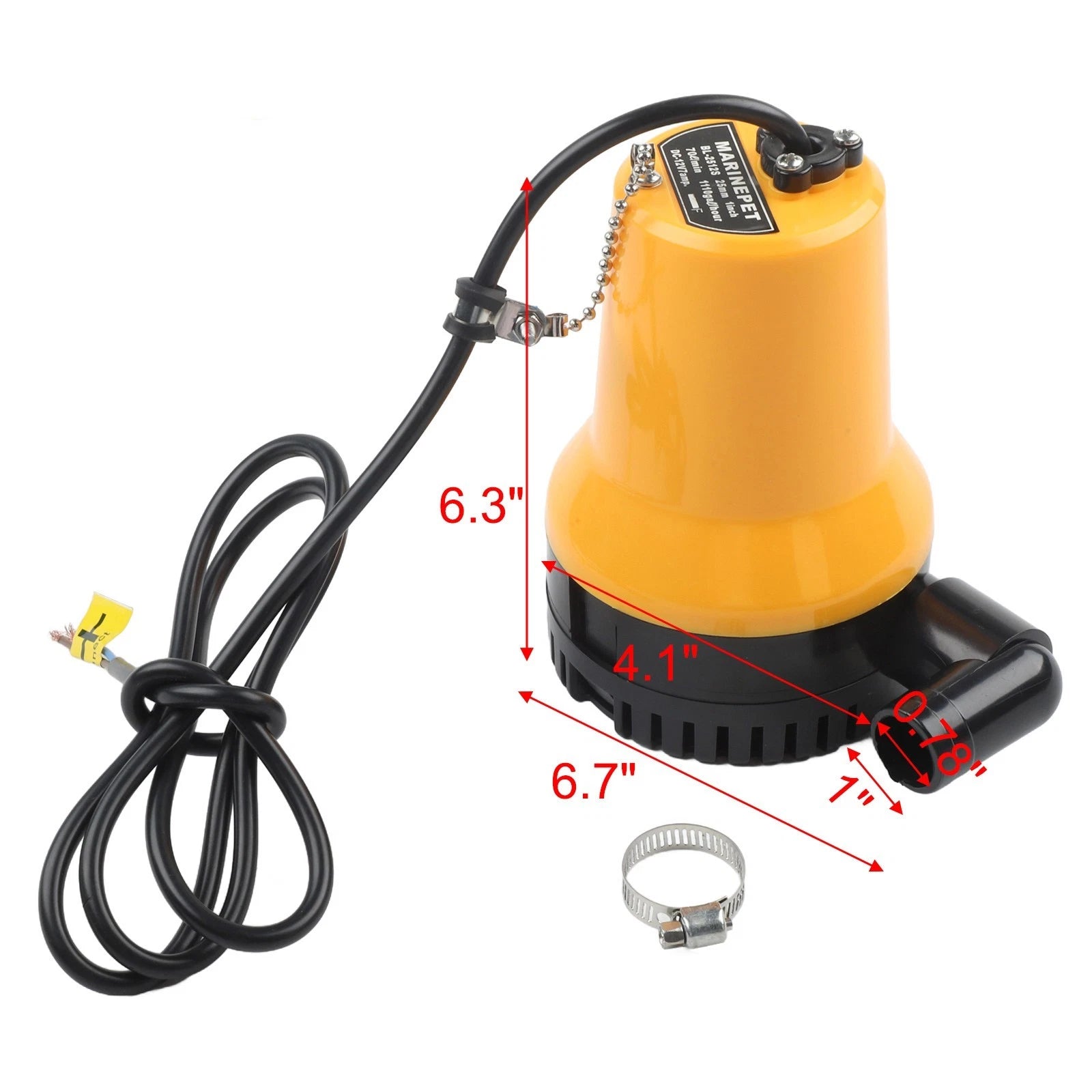 4500LH Submersible Circulation Pump for Waterproof Operation