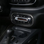 Carbon Fiber Central Console Decor for Mercedes-Benz Smart Fortwo (2016-2021)