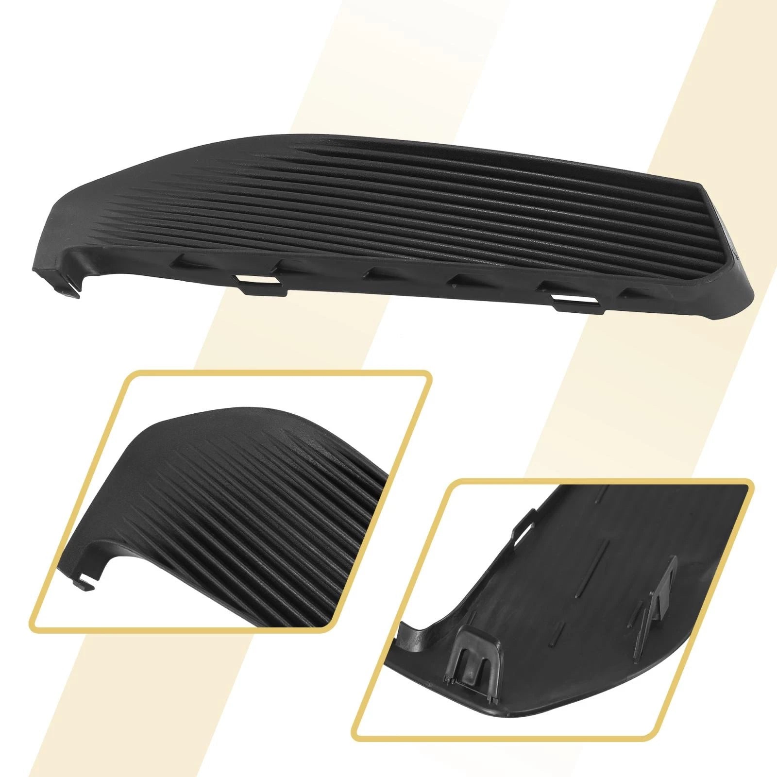 Pair Fog Light Covers for Chevrolet Malibu (2016–2018) 23478393 23478394
