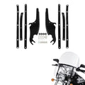 Windscreen Windshield Mount Bracket for Harley Softail FLST FLSTC (2000-2017)