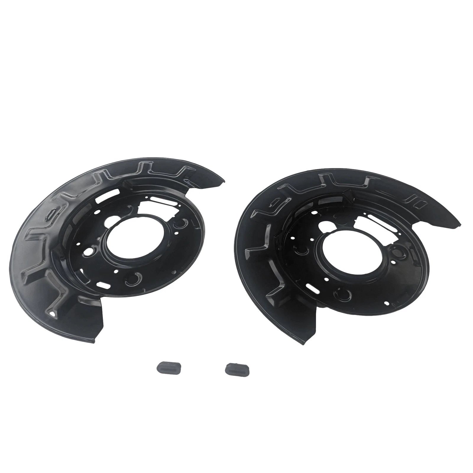 2X Rear Side Brake Dust Shield for Chevy Silverado 2500 HD GMC Sierra 2500 HD (2001–2007)
