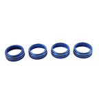 Blue AC Climate Control Knob Trim for Toyota Tacoma (2016-2023)