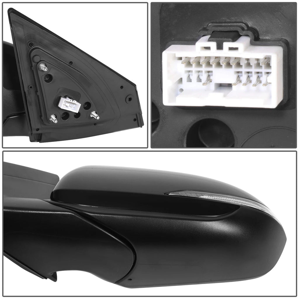Heated Turn Signal Memory Side Door Mirror Left for Elantra (2019–2020)