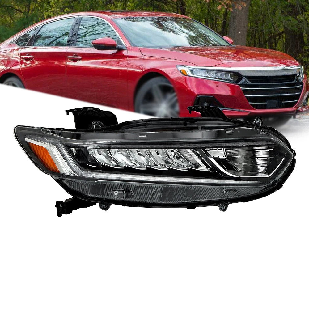 Headlight Assembly for Honda Accord (2018–2021) Passenger Right Side LED