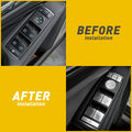 Window Switch Button Cover Trim for Mercedes-Benz GLA250 GLA200 CLA250 (2014–2019)