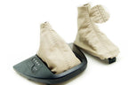 Leather Synthetic Automatic & E Brake Boot for BMW X5 (2000–2006) Beige