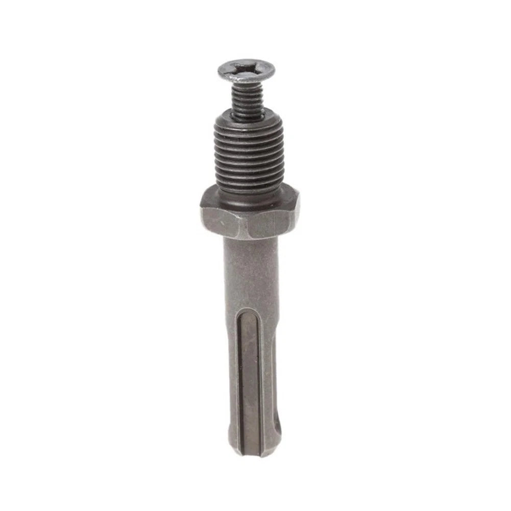 Drill Chuck Adapter 10mm for Round Shank (0.39" Thread, 12.4mm)
