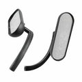 Pair of 8mm/10mm Motorcycle Handlebar Side Rearview Mirrors for Chopper Cruiser