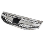 Front Bumper Grille Honeycomb for Honda Accord Sedan (2011–2012) Chrome ABS