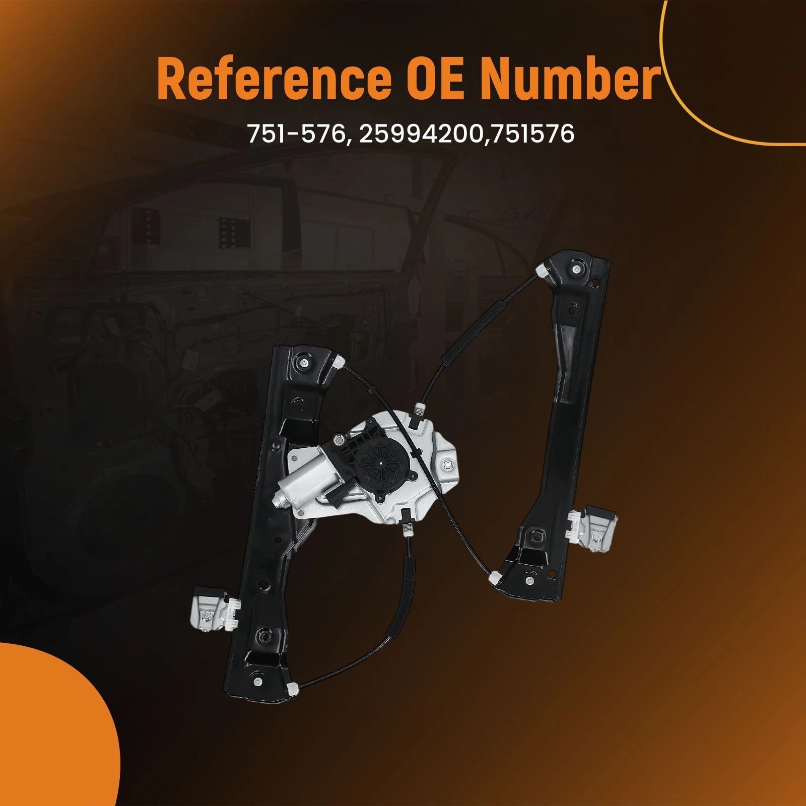 Electric Window Lifter for Chevrolet Volt (2011–2014) 751-576