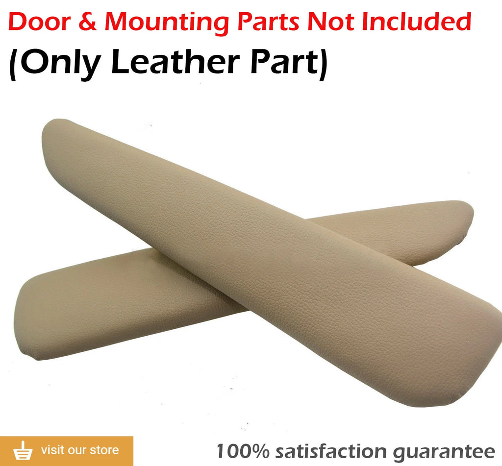 Front Right Door Panel Armrest Cover for BMW E46 (1999–2004) Beige PVC