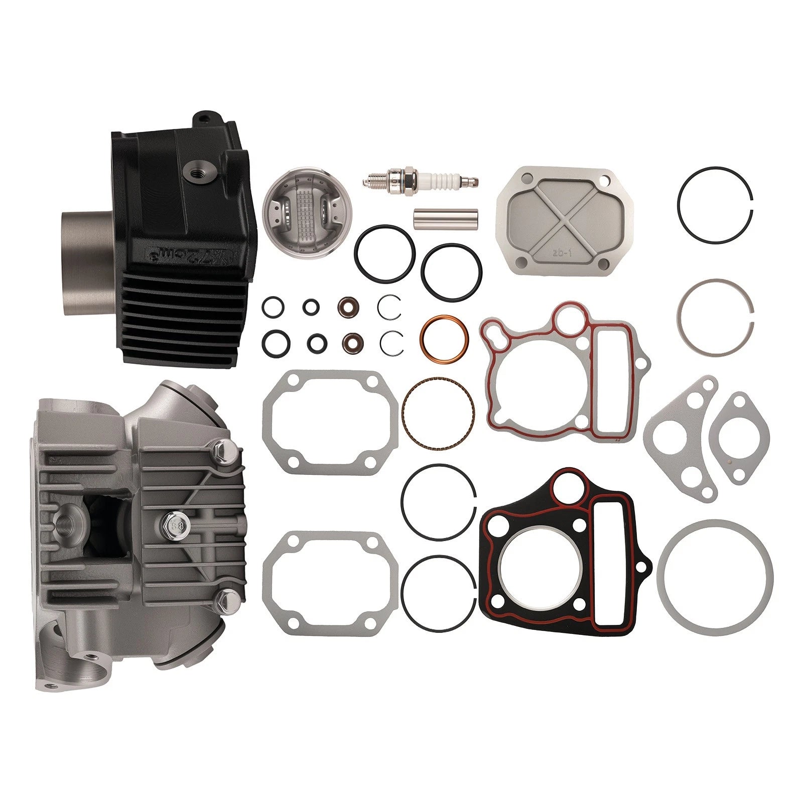 Top End Kit Cylinder Piston Head Gasket for Honda CT70 (1970–1993) 12101-GB0-910