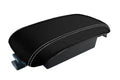 Leather Console Lid Armrest Cover for Lincoln MKX (2007–2010) White Stitch
