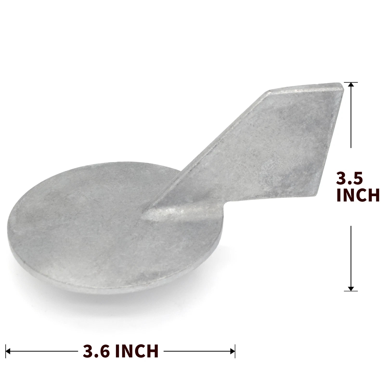Boat Motor Trim Tab Anode with Bolt for Yamaha 50-90 HP (688-45371-01)