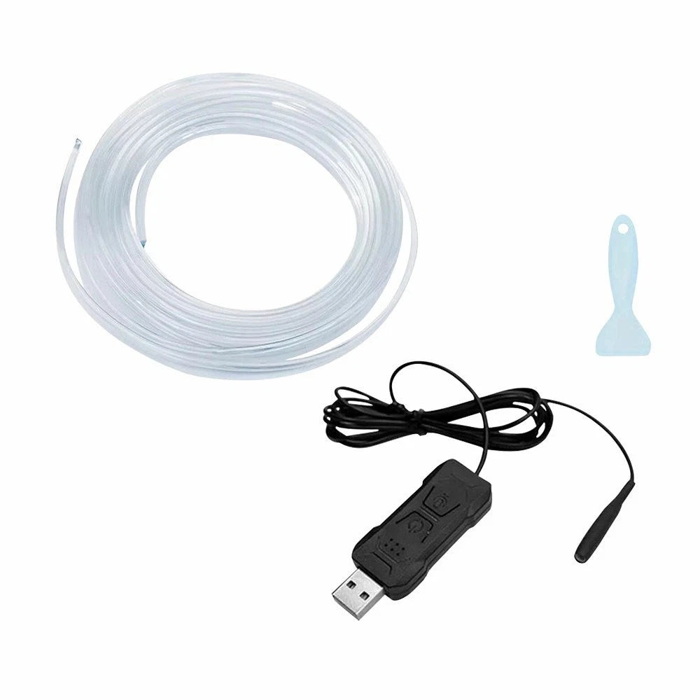 5M RGB LED Strip Light for Car Interior (Universal)