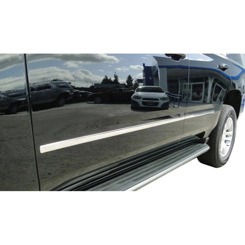 Stainless Steel Side Molding Overlay Kit for GMC Yukon (2015–2020)