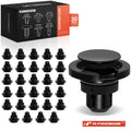30Pcs Nylon Rocker Moulding Retainer Clips for Subaru