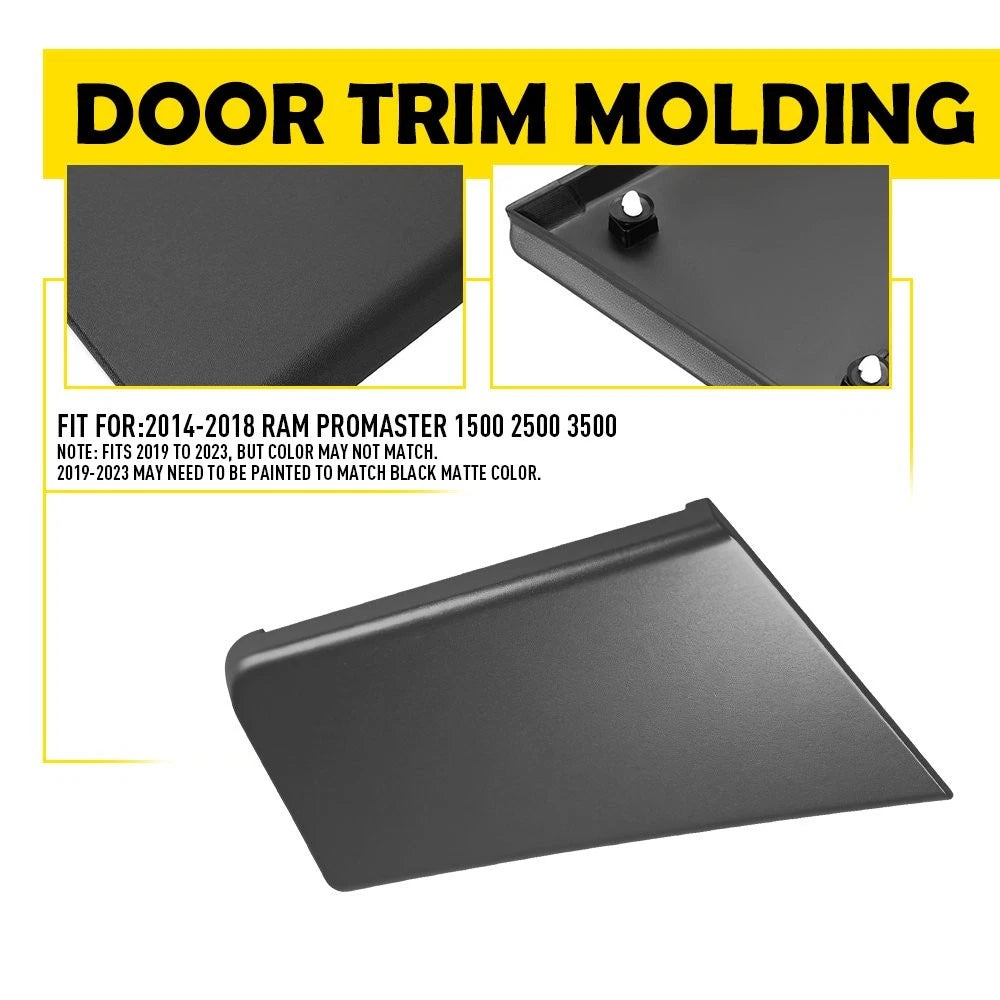 Front Right Door Trim Molding for Ram ProMaster 1500-3500 (2014–2018)