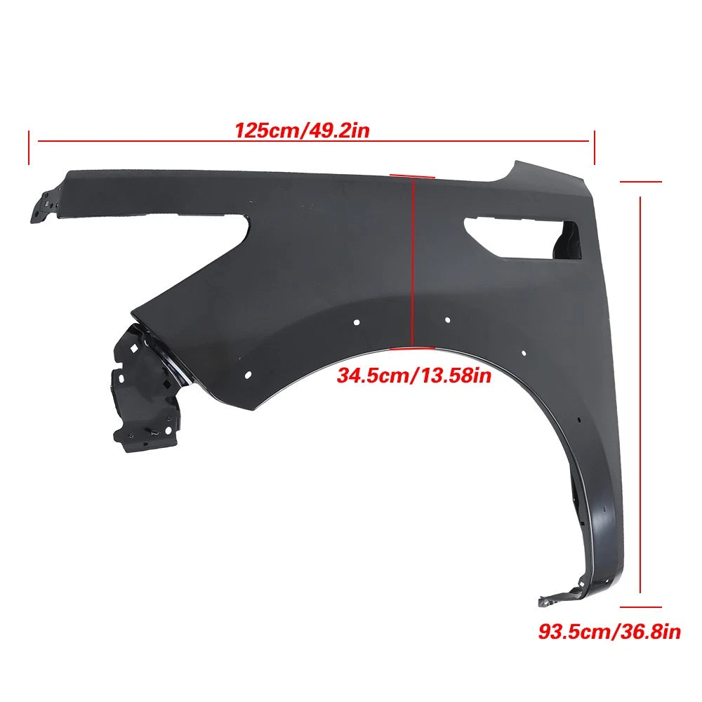 Fender for Infiniti QX80 (2018–2022) Front Left Driver Side Primed Steel