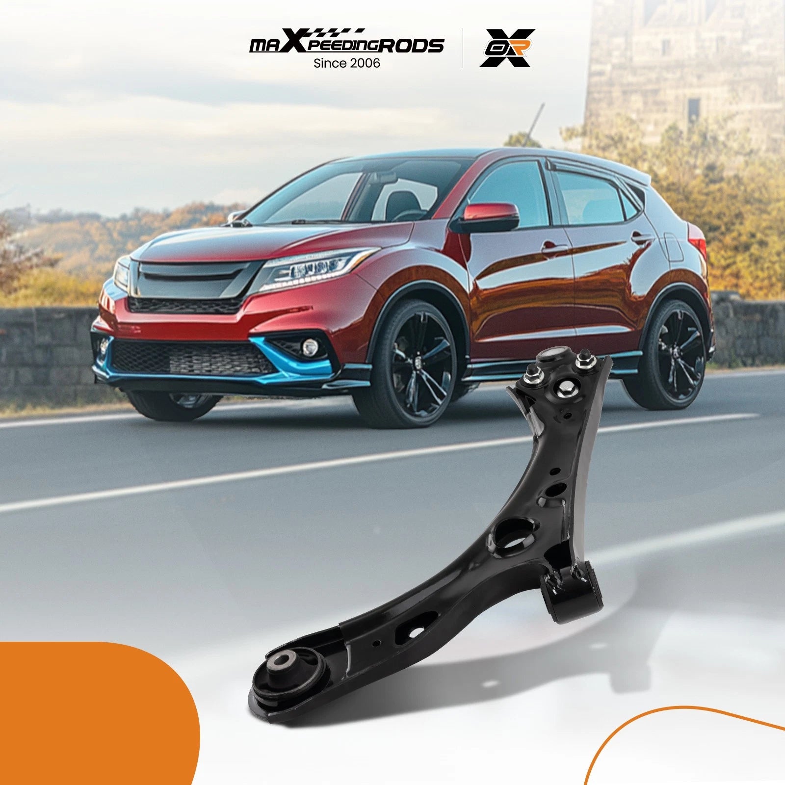 Front Right Lower Control Arm with Ball Joint for Honda HR-V (2016–2022)