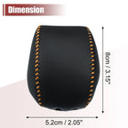 Gear Shift Knob Cover Protector for Toyota RAV4 (2019–2023) Black/Orange