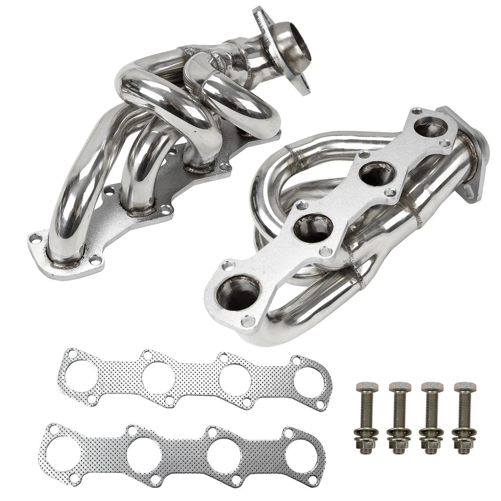 Stainless Steel Shorty Manifold Header for Ford F-150 F250 (1997–2003)