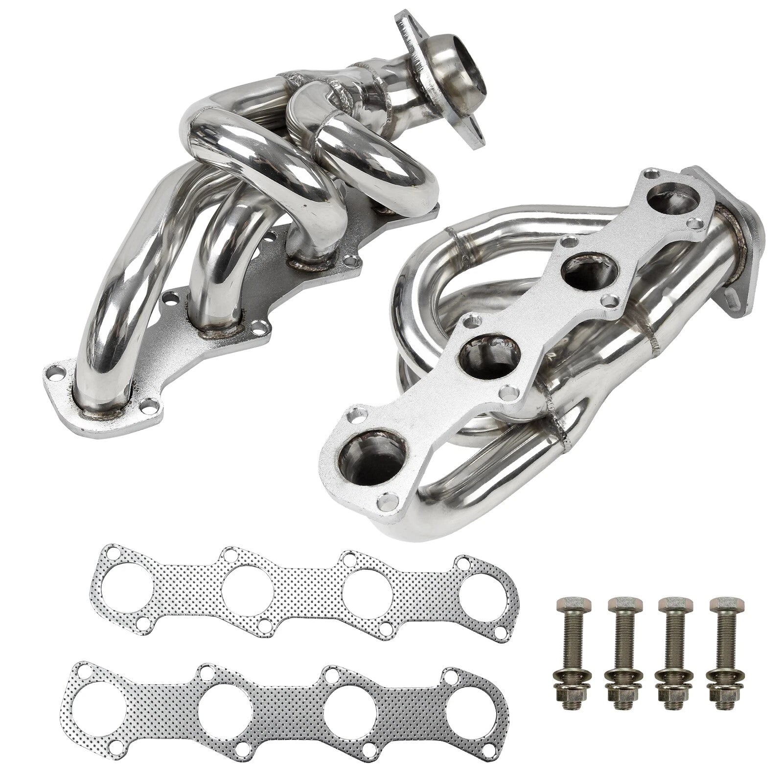 Stainless Steel Shorty Manifold Header for Ford F-150 F250 (1997–2003)