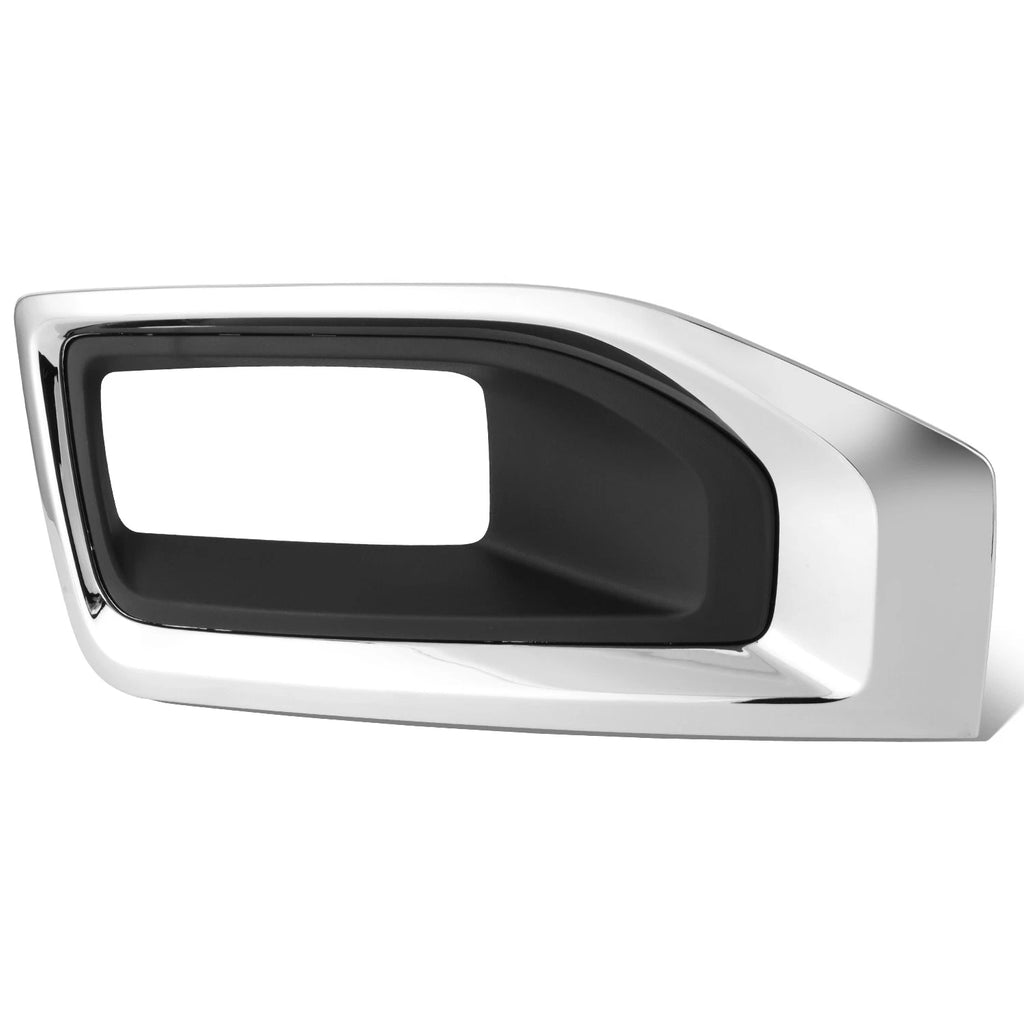 Fog Light Bezel for GMC Yukon (2015–2020) Right Smooth Chrome Factory Style