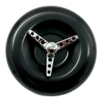 Air Cleaner Assembly 3 Wing Nut for 2 Barrel Carb for Black Louvered (1) (2-5/16)