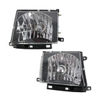 Black Headlights & Corner Lights for Toyota Tacoma 4WD (1998–2000)