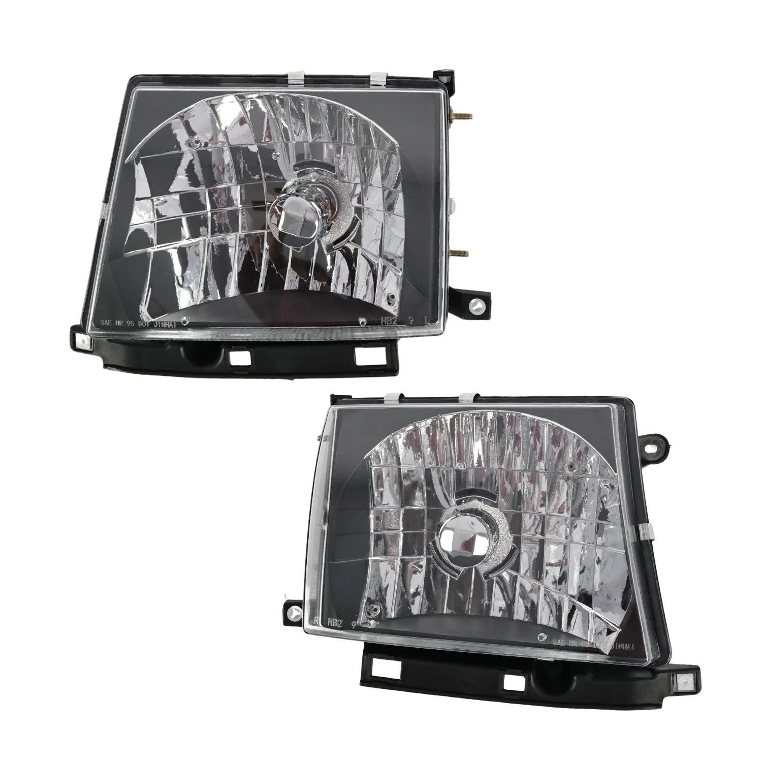 Black Headlights & Corner Lights for Toyota Tacoma 4WD (1998–2000)