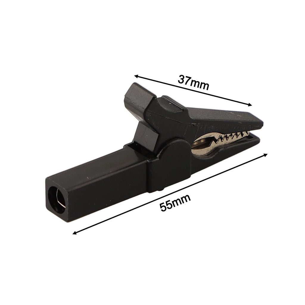 Set of 6 Insulated Crocodile Clips for Electrical Engineering Use