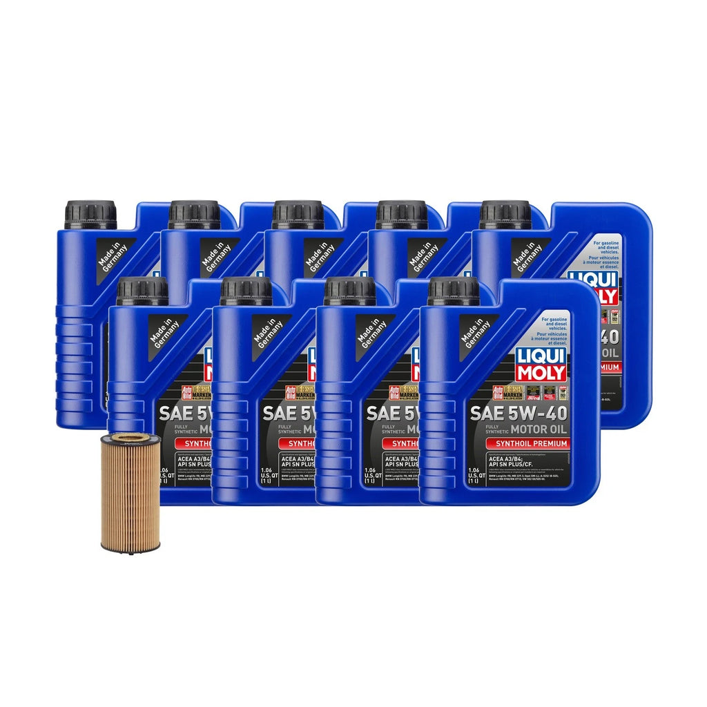Liqui Moly Synthoil Premium SAE 5W-40 Oil Change Kit for Audi BNK (2003–2009)
