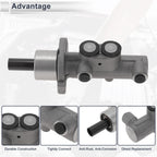 Brake Master Cylinder with Reservoir No. 1J1614019 for Volkswagen Jetta (1999–2006)