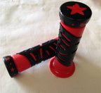 7/8" 22mm Red Star Hand Grips for Yamaha FZR YZF600 (1990–1999)