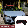 Dashboard Cover Mat for Honda S660 (2015–2023) Sun Protector Black Red